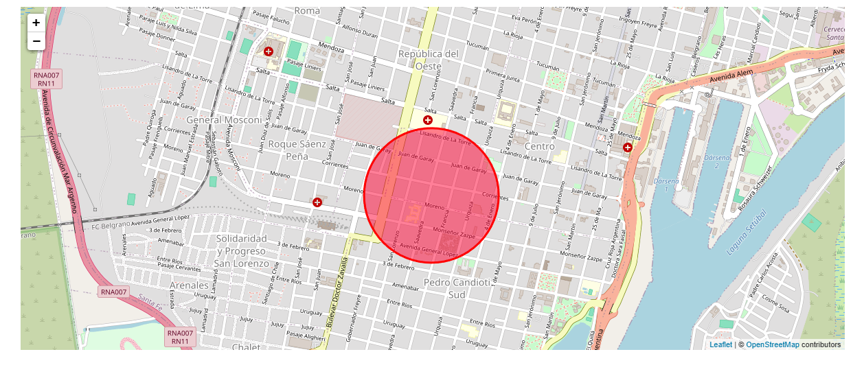 Ubicación de Depto Saavedra 2031 - piso 3